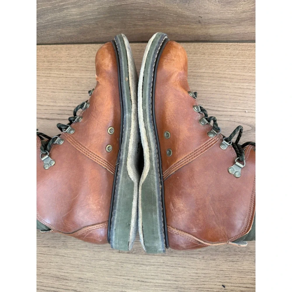 Simms Freestone Wading Boots Mens 13 Brown Leather Felt Sole Fly Fishing Boots